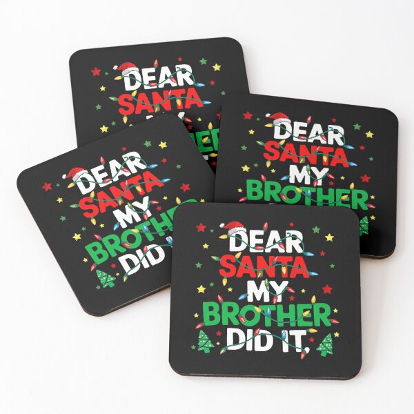 Item preview, Brother Retro Vintage Holiday Dear It My Did Santa Christmas Funny designed and sold by MediarMedic.