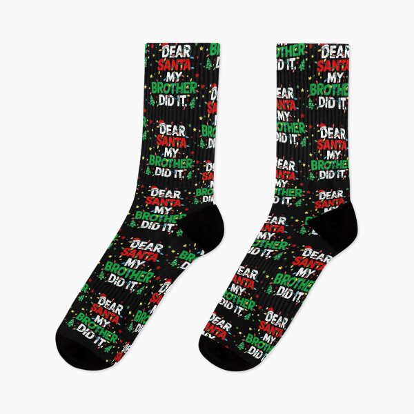 Item preview, Brother Retro Vintage Holiday Dear It My Did Santa Christmas Funny designed and sold by MediarMedic.