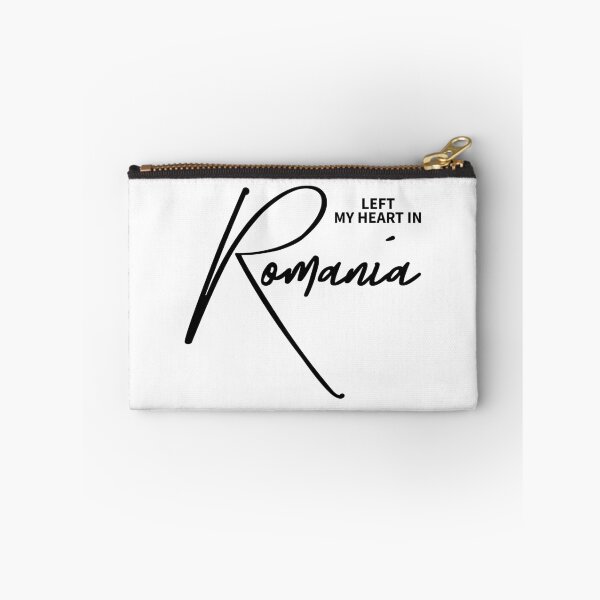 Item preview, Left My Heart In Romania Travel Souvenir Gift designed and sold by ReggieDior.