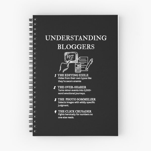 Item preview, Blogger Life Shirt – Funny Job Definition for Content Creators – Black designed and sold by PsyFlow35.