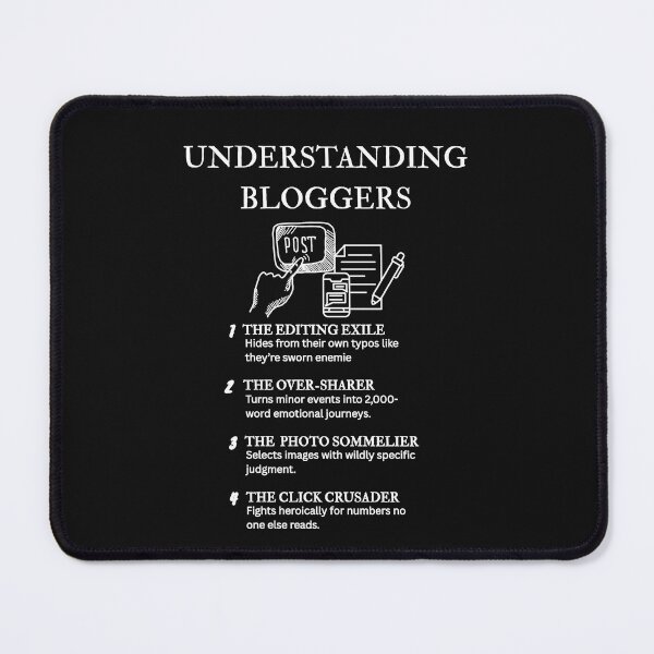 Item preview, Blogger Life Shirt – Funny Job Definition for Content Creators – Black designed and sold by PsyFlow35.
