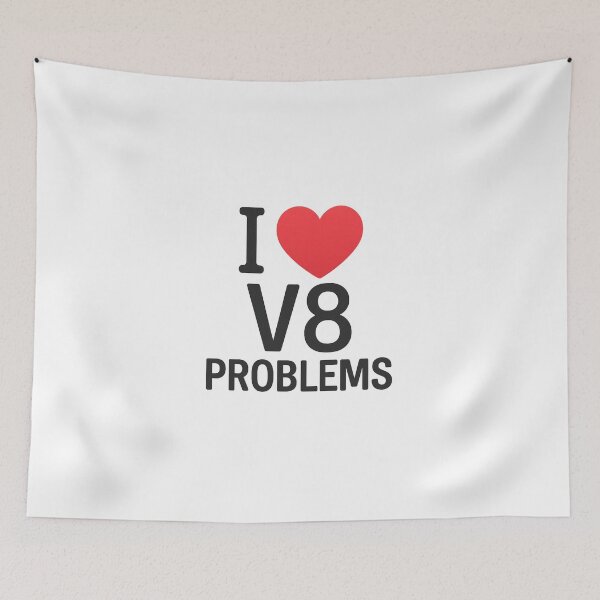 Item preview, I Love V8 Problems – Funny V8 Engine Lover Mechanic Car Culture Quote designed and sold by Fleetwood1994.