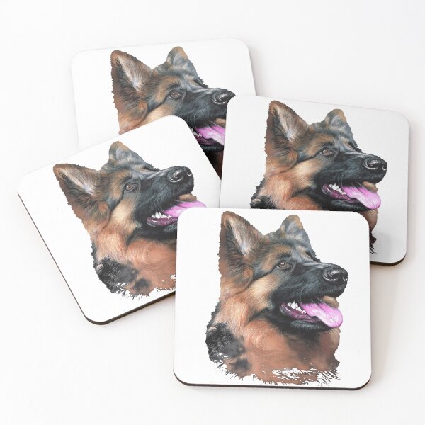 Item preview, German Shepherd Realistic Portrait designed and sold by Eylali.