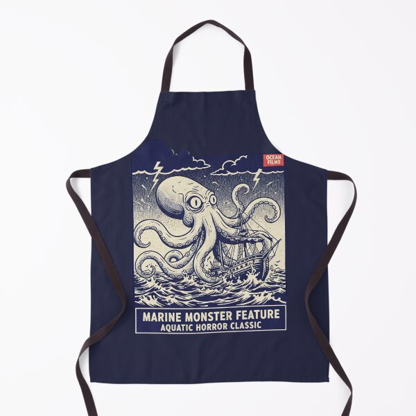 Item preview, Marine Monster Feature - Kraken Octopus Horror Classic designed and sold by AwesomeBeyondLimits.