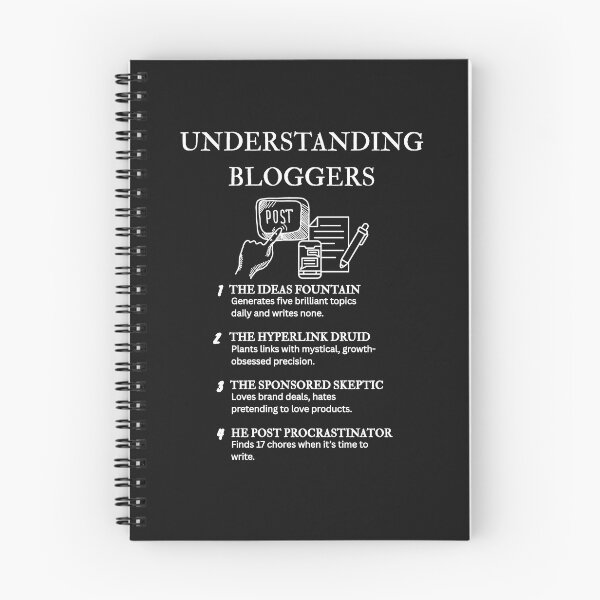 Item preview, Blogging Humor Tee – Ideal Gift for SEO Writers and Online Creators – Black designed and sold by PsyFlow35.