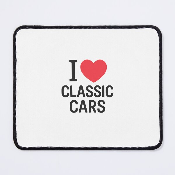 Item preview, I Love Classic Cars – Vintage Car Lover Retro Auto Enthusiast designed and sold by Fleetwood1994.