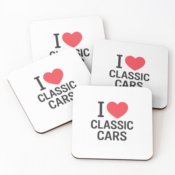 Item preview, I Love Classic Cars – Vintage Car Lover Retro Auto Enthusiast designed and sold by Fleetwood1994.