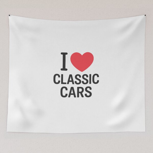 Item preview, I Love Classic Cars – Vintage Car Lover Retro Auto Enthusiast designed and sold by Fleetwood1994.