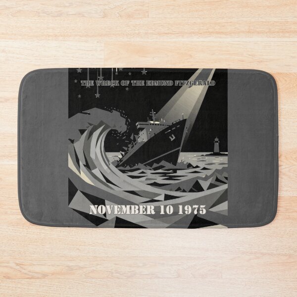 Item preview, Wreck of the Edmund Fitzgerald 1975 designed and sold by GeoWhimsy Studio.