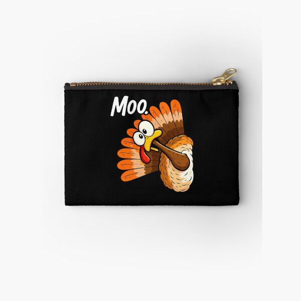 Item preview, Turkey Holiday Funny Thanksgiving 90s Cow Day Moo Festive designed and sold by rebeccathanuos.
