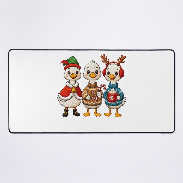 Item preview, Faux Yarn Crochet Funny Goose Christmas for Festive Apparel designed and sold by Yvoncortot.