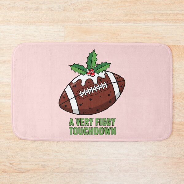 Item preview, Figgy Football Touchdown Christmas Pun Art designed and sold by graphicnew.