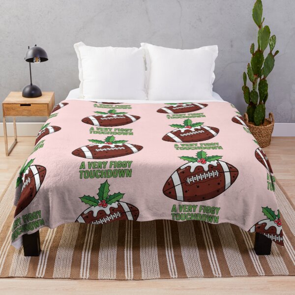 Item preview, Figgy Football Touchdown Christmas Pun Art designed and sold by graphicnew.