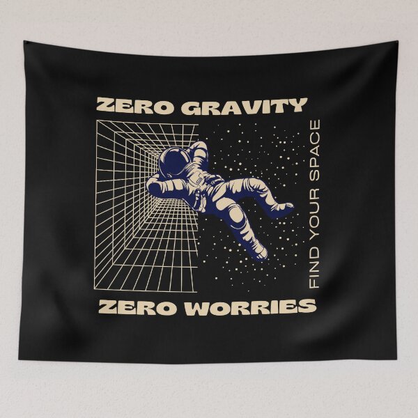Item preview, Zero gravity, zero worries designed and sold by TrisselShop.