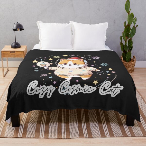 Item preview, Kawaii Astronaut Space Cat with Santa Hat T-Shirt designed and sold by SebastianSpace.