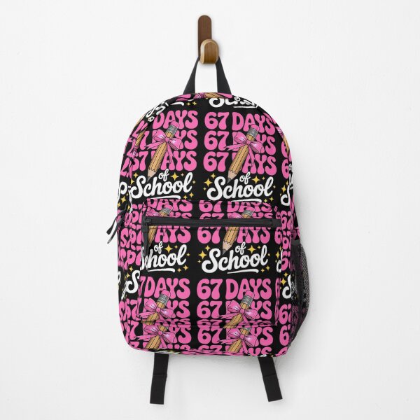 Item preview, 67 Days of School Coquette Pink Pencil designed and sold by FreshVibe Prints.