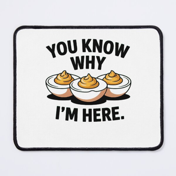 Item preview, Humor I'm Funny And Retro Know Fans Gift For Egg Thanksgiving Egg Holiday You Deviled Dinner Here Lovers Why Deviled designed and sold by PAMELANUNZIO.