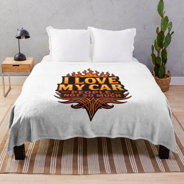 Item preview, I Love My Car People Not So Much – Hot Rod Flame designed and sold by Fleetwood1994.