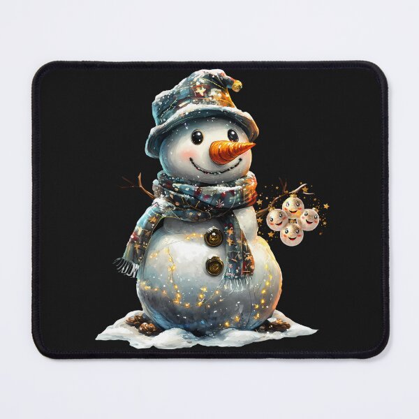 Item preview, Cozy Winter Snowman Christmas Lights Holiday Design designed and sold by designwiss.