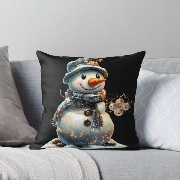 Item preview, Cozy Winter Snowman Christmas Lights Holiday Design designed and sold by designwiss.