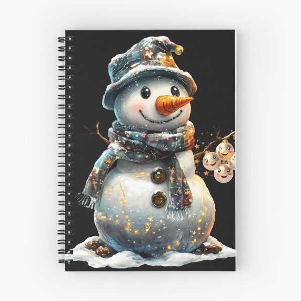 Item preview, Cozy Winter Snowman Christmas Lights Holiday Design designed and sold by designwiss.