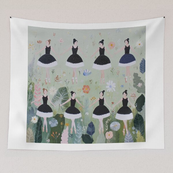 Item preview, BALLERINAS illustration .1 designed and sold by lautir.