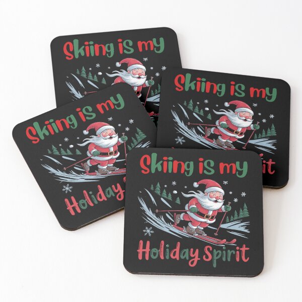 Item preview, Skiing Is My Holiday Spirit designed and sold by mirciashop.