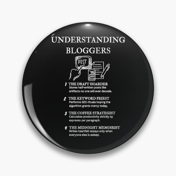 Item preview, Writer Humor Shirt – Blogger Definition for Creative Professionals – Black designed and sold by PsyFlow35.