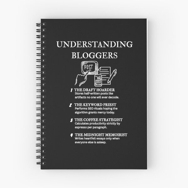 Item preview, Writer Humor Shirt – Blogger Definition for Creative Professionals – Black designed and sold by PsyFlow35.