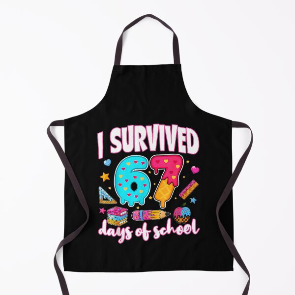 Item preview, Funny 67 Meme I of Days School Teacher Student Classic Survived 67 designed and sold by SteveSaccoro.