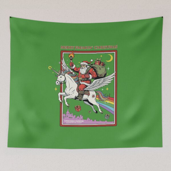 Item preview, Santa & Unicorn Express Delivery designed and sold by Mark_ADC.