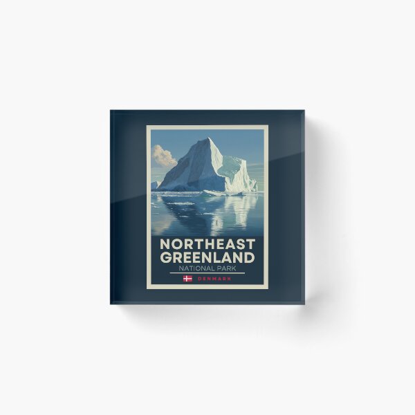 Item preview, Northeast Greenland National Park - Denmark  designed and sold by GoodOldVintage.