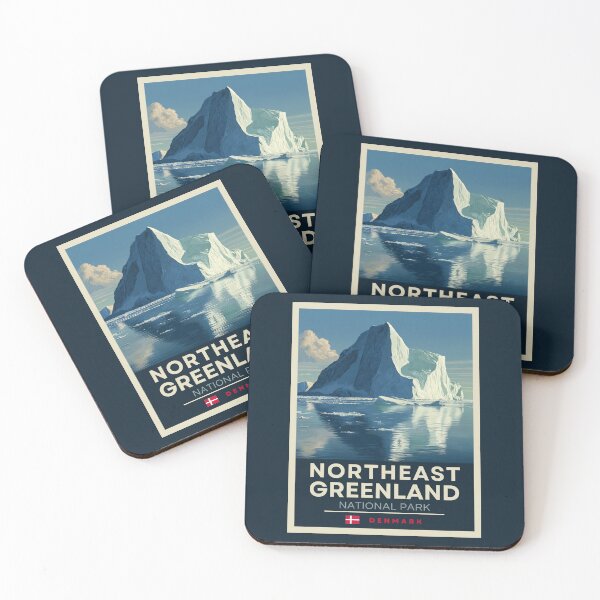 Item preview, Northeast Greenland National Park - Denmark  designed and sold by GoodOldVintage.