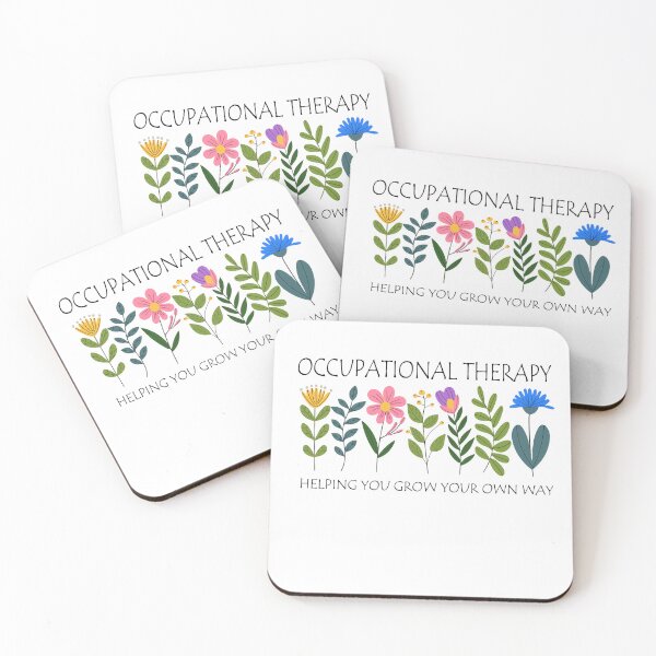 Item preview, Occupational Therapy Floral Design – Helping You Grow Your Own Way Inspirational OT Gift designed and sold by BayyoullDesigns.