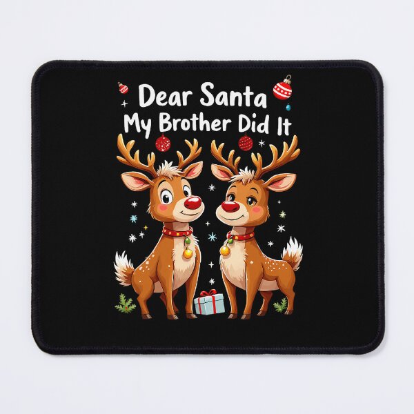 Item preview, Santa Retro Funny Christmas Vintage Did My Dear It Brother Holiday designed and sold by MediarMedic.