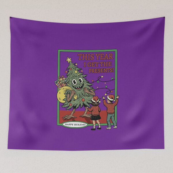 Item preview, Retro Christmas Tree Monster  designed and sold by Mark_ADC.