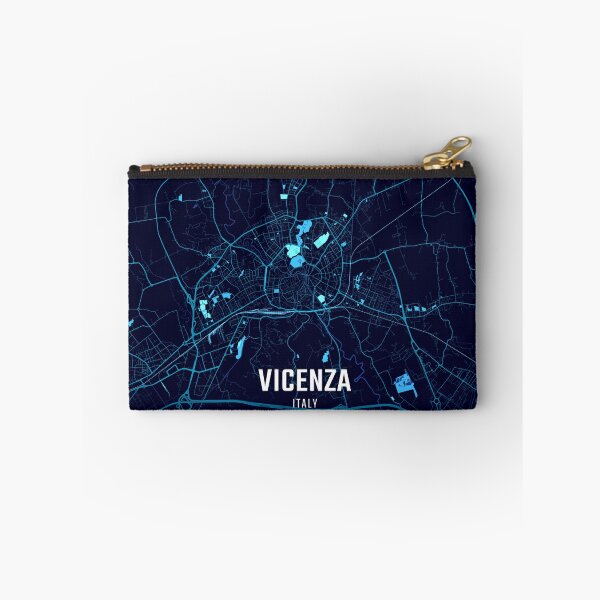 Item preview, Vicenza Midnight City Map designed and sold by HomeLivingCo.