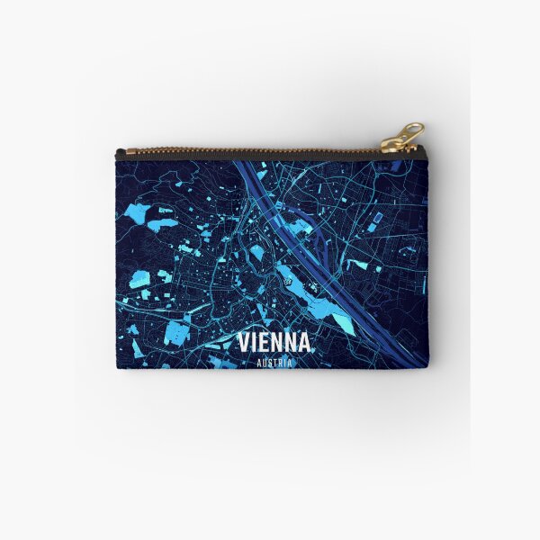 Item preview, Vienna Midnight City Map designed and sold by HomeLivingCo.