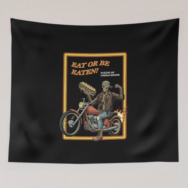 Item preview, Retro Sandwich Guy Skeleton Rider designed and sold by Mark_ADC.