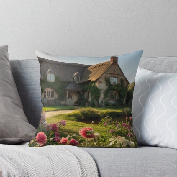Item preview, Cottage Charm Blossoming Along the English Canal designed and sold by BlareBlare.