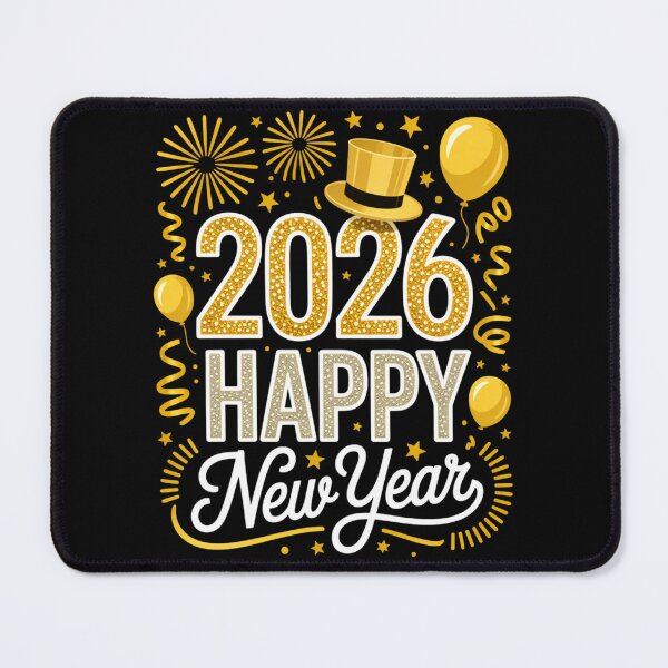 Item preview, 2026 Happy New Year Party Celebration designed and sold by FreshVibe Prints.
