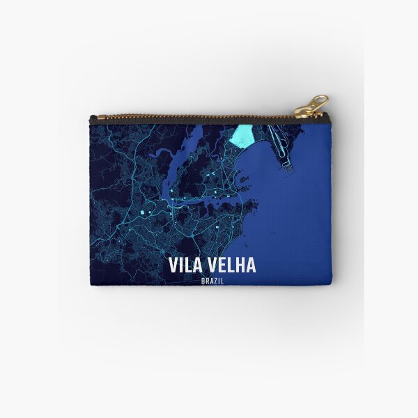 Item preview, Vila Velha Midnight City Map designed and sold by HomeLivingCo.