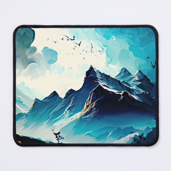 Item preview, Colorful mountains designed and sold by nikigoessi.