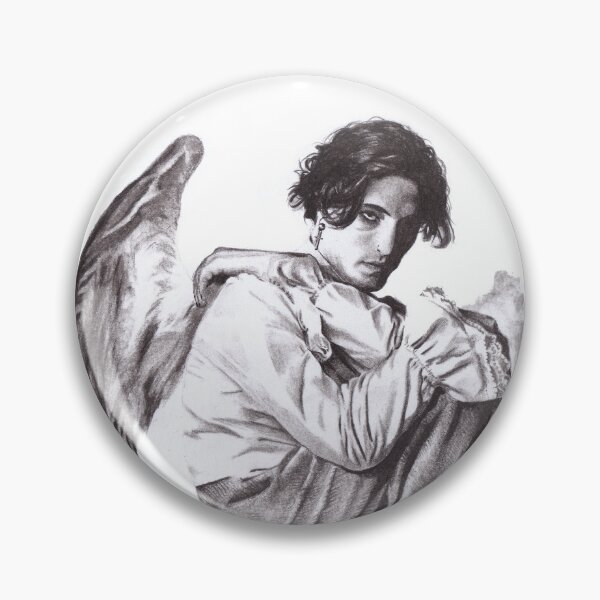 Item preview, Damiano david as dark angel designed and sold by veroslawa.