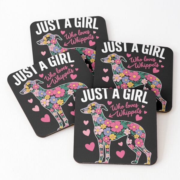 Item preview, Just A Girl Who Loves Whippets Cute Dog Lover girls kids  designed and sold by KotexTemu.