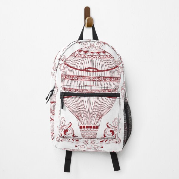 Item preview, Vintage Red Hot Air Balloon Pattern designed and sold by NoemiMarozsan.