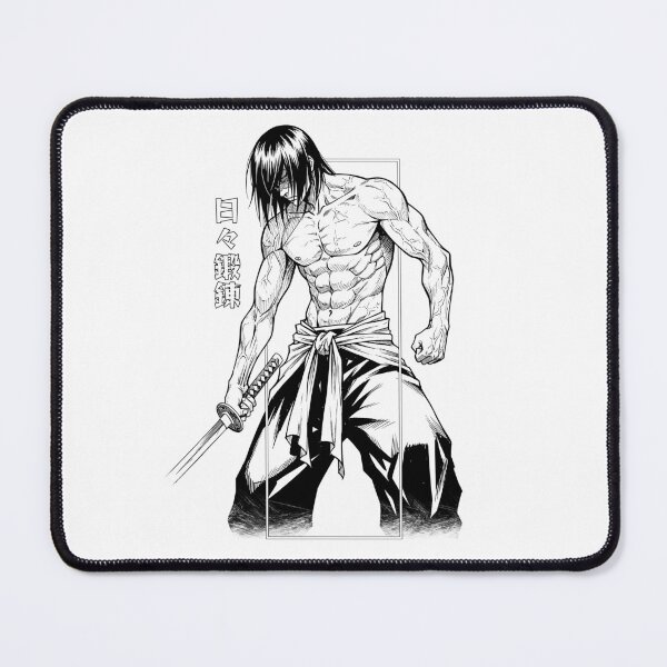 Item preview, Daily Training 日々鍛錬 (Hibi Tanren) – Stoic Discipline | Gym Manga Art, Warrior Routine, Cool Fitness Design designed and sold by Shigen16.