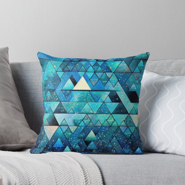 Item preview, Blue triangles everywhere designed and sold by nikigoessi.