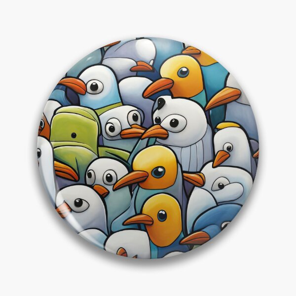 Item preview, Field of seagulls designed and sold by Colin Bentham.