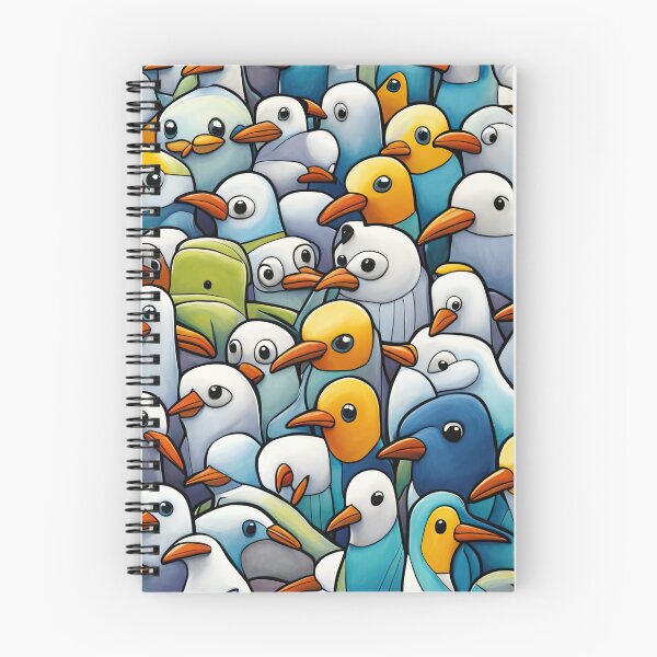 Item preview, Field of seagulls designed and sold by Colin Bentham.